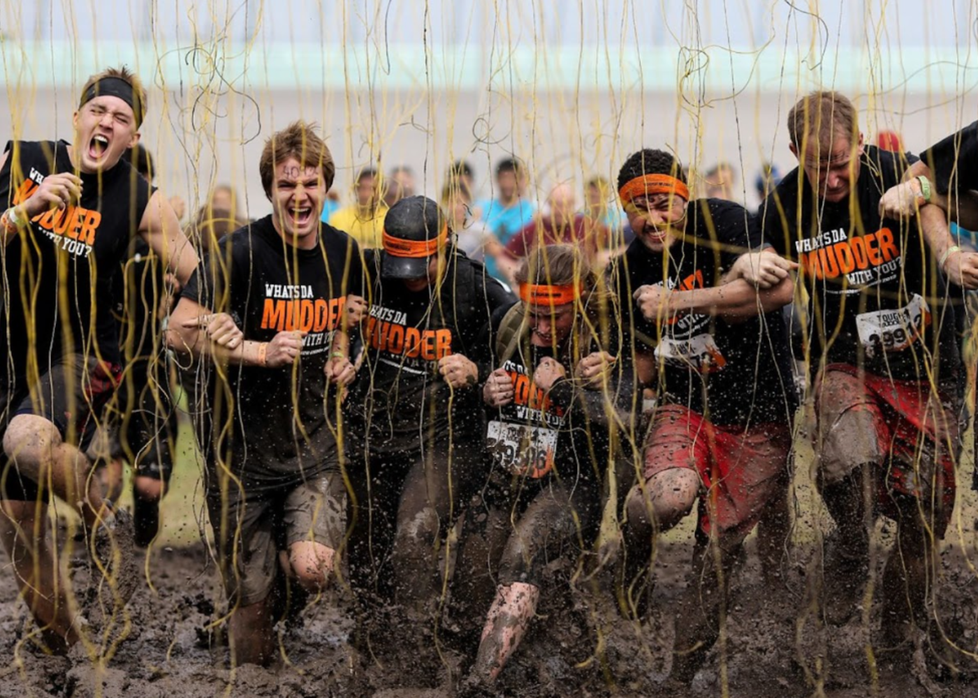 Tough Mudder tee shirts used by volunteers - TVP merch