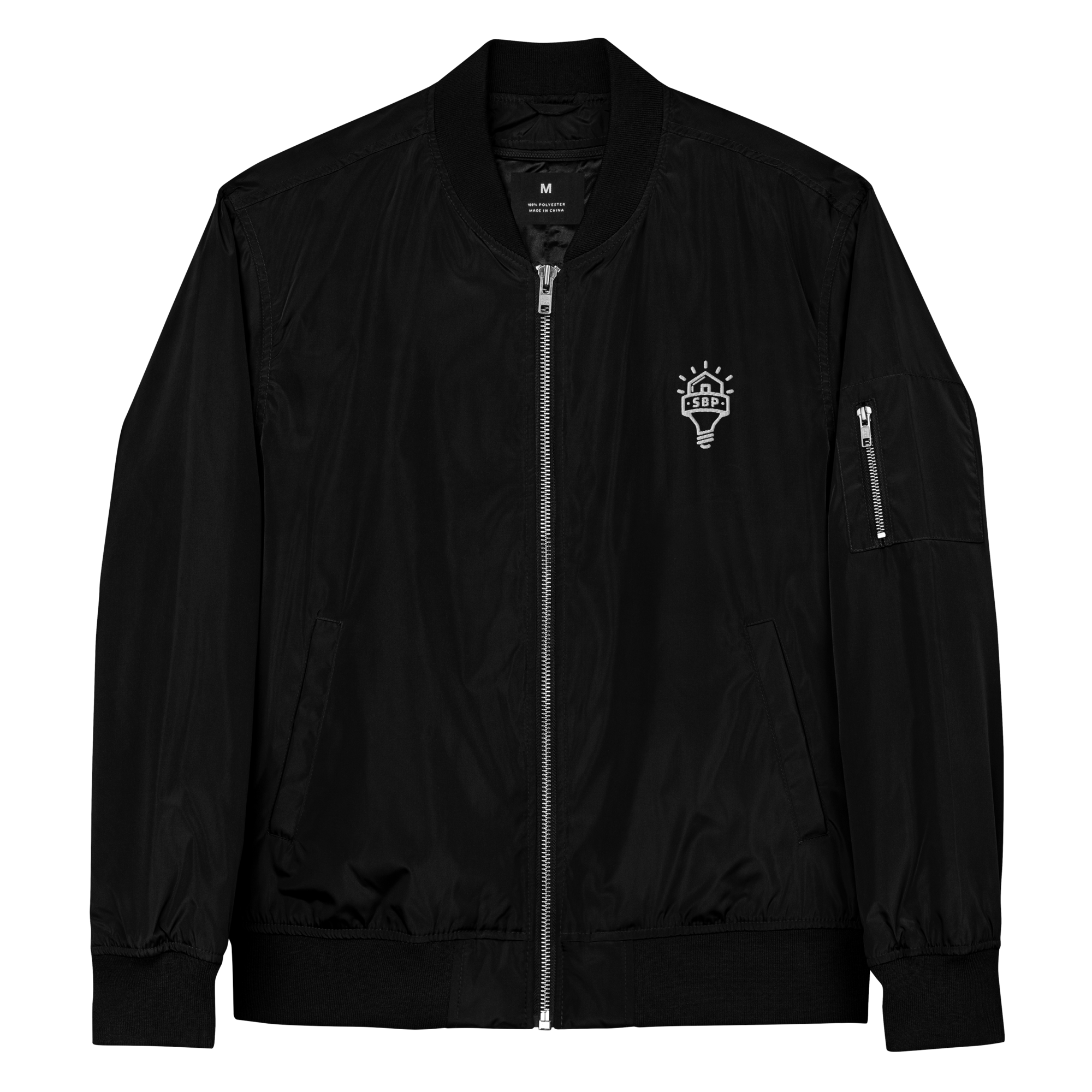 Premium Recycled Bomber Jacket Apparel 395J